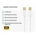 thumbnail image 3 of 15Ft Mini Displayport To Mini Displayport Cable, 4K@60Hz, Dp1.2, Mini Dp Moni..., 3 of 4