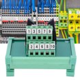 thumbnail image 3 of Plc Breakout Board Plc Terminal Block Connector Idc Breakout Board Terminal Breakout Board IDC-10P PLC Breakout Board Terminal Block Signal Adapter Moard PLC Adapter Module, 3 of 8