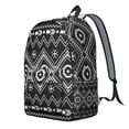 thumbnail image 2 of Unique Boho Backpack for Ladies: Bohemian Style Rucksack with Front Pocket, Sturdy & Lightweight, Great Gift for School, College, Commuting, Work, Travel, Vacation & Daily Errands., 2 of 5