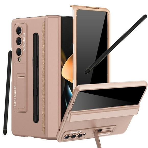 Funda YQODSZ para Samsung Galaxy Z Fold 4 con pantalla de privacidad y bolígrafo S