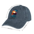 thumbnail image 2 of Dumpster Fire Navy Hat Adjustable Funny Fashion Unisex Baseball Cap for Men Women, 2 of 7