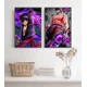 thumbnail image 5 of Póster autoadhesivo de One Piece Zoro Luffy, papel tapiz de dibujos animados para decoración del hogar, pintura impresa, arte de pared de anime, clásico, sangre caliente, 5 of 5