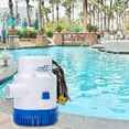 thumbnail image 4 of Non Automatic 3700GPH Submersible Bilge Pump 24V Resistant Marine Use, 4 of 12