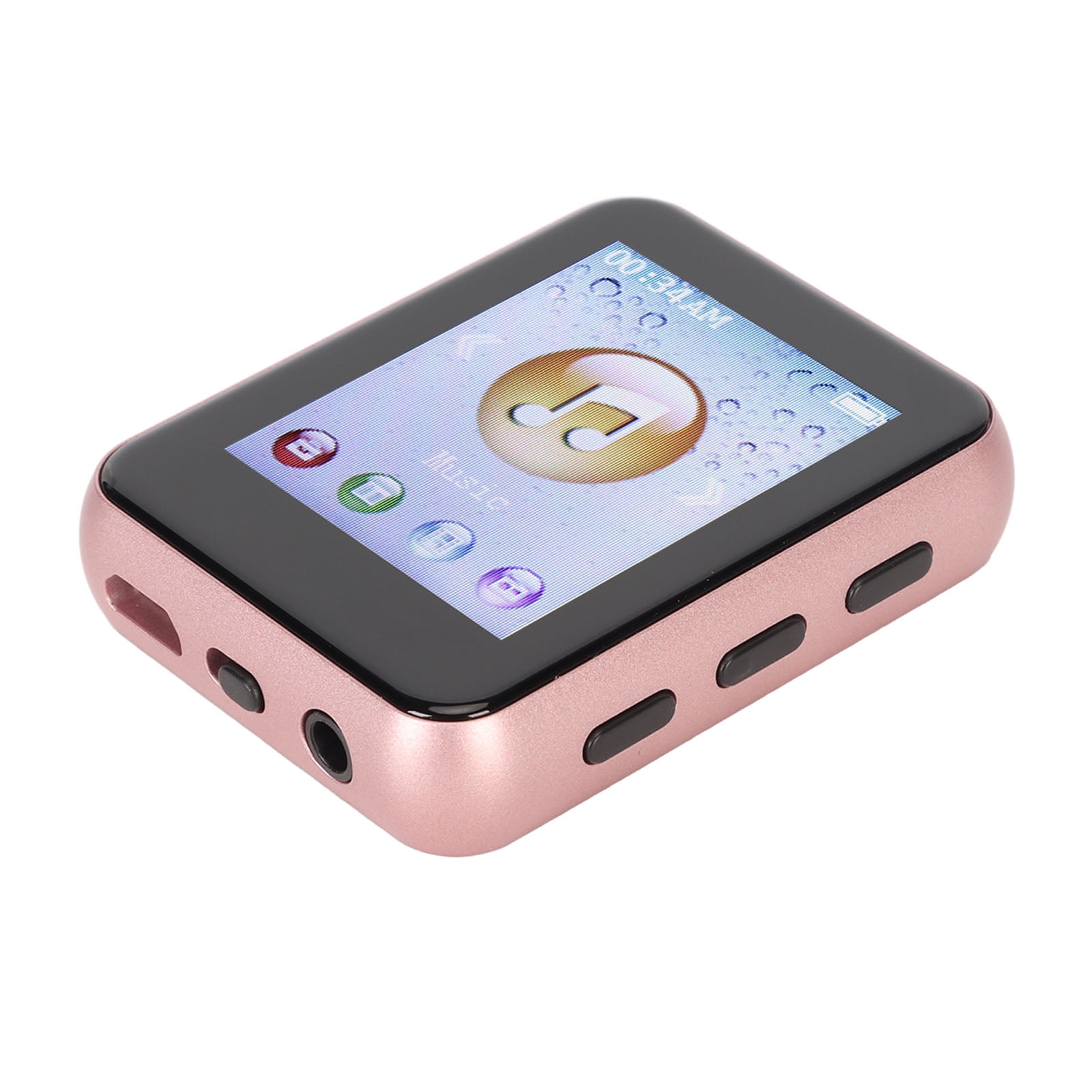 MP3 Player, HiFi Lossless 8G Support Recording Built In Pedometer Multi