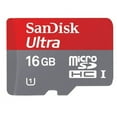 thumbnail image 2 of 16GB Memory Card w Carry Case for Nokia XR20 - Sandisk Ultra High Speed MicroSD Class 10 MicroSDHC, Hard Cover for Nokia XR20, 2 of 4