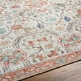 thumbnail image 6 of Livabliss Amelie Vintage Washable Area Rug,2' x 2'11",Pink/Ivory, 6 of 6