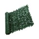 thumbnail image 2 of 1pc de hojas artificiales de cerca decoración verde deja de hojas de valla adorno (verde oscuro), 2 of 6