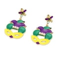 thumbnail image 1 of Pendientes colgantes del Día de San Patricio Fernando con diamantes de imitación, 1 of 8