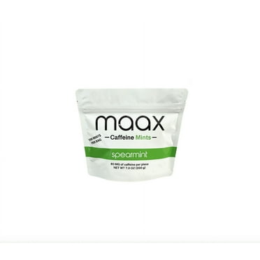 Maax Energy Mints, Spearmint, 100 pieces