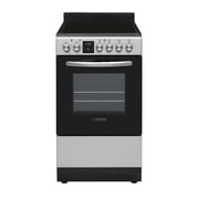 Equator 20" Electric Cooking Range 4 Ceramic Burner CONVECTION OVEN+AIR FRYER SS