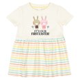 thumbnail image 3 of Inktastic Twins First Easter Boy Girl Girls Baby Dress, 3 of 5
