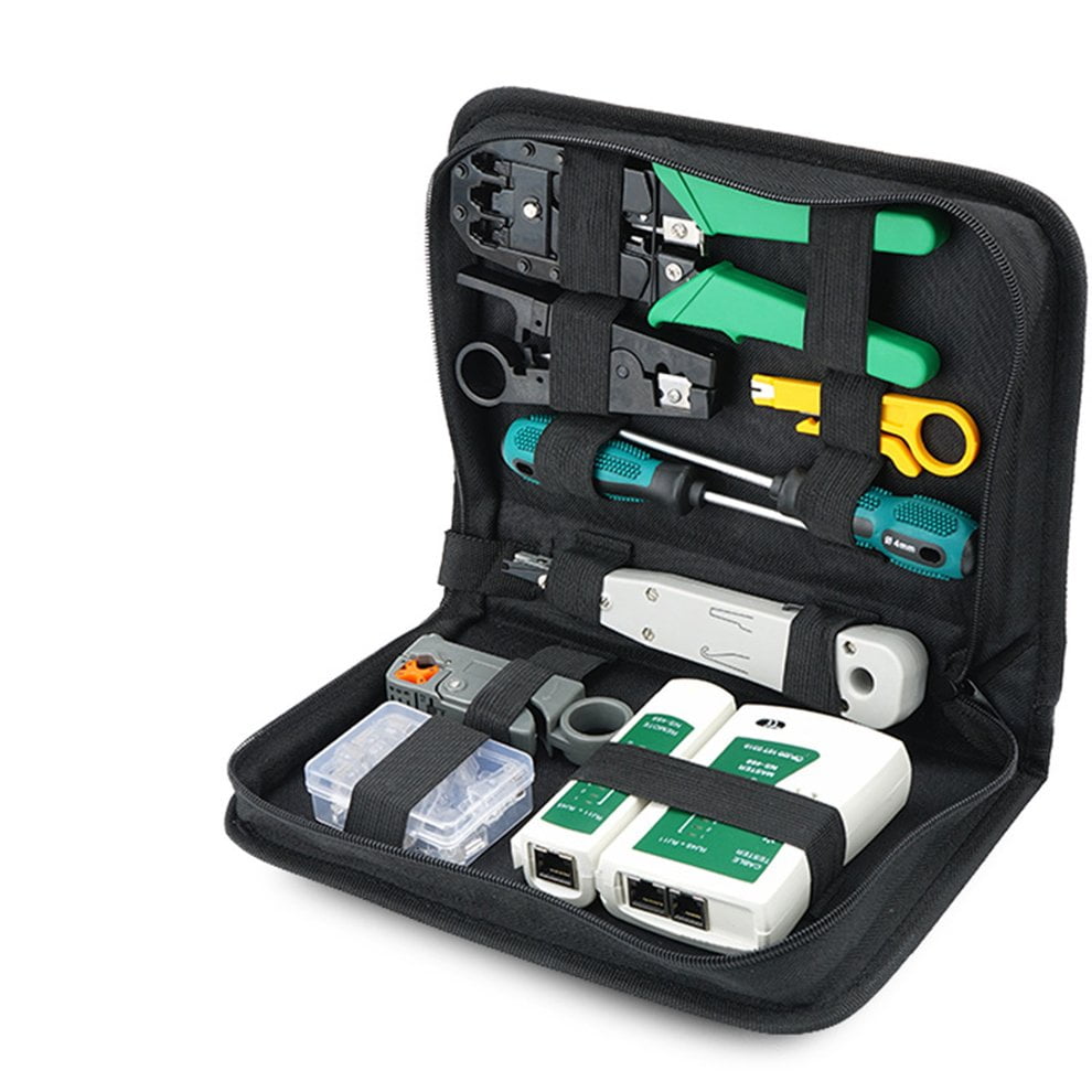 Hottest Home MultiFunction Network Crystal Head Wiring Tool Set Three