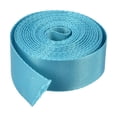 thumbnail image 1 of Uxcell Flat Nylon Webbing Strap 1 inch 4 Yards Lake Blue for Backpack, 1 of 6