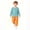 Yellow, variant on Abomasnow 2 Pack Boys Summer Outfits Long Sleeve Cotton Linen T-Shirt & Pants with Pockets for Kids 0-8 Years