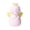 Color:Pink, variant on Angel Night Light with Silicone Shell, Tap Control and Warm Nursery Light