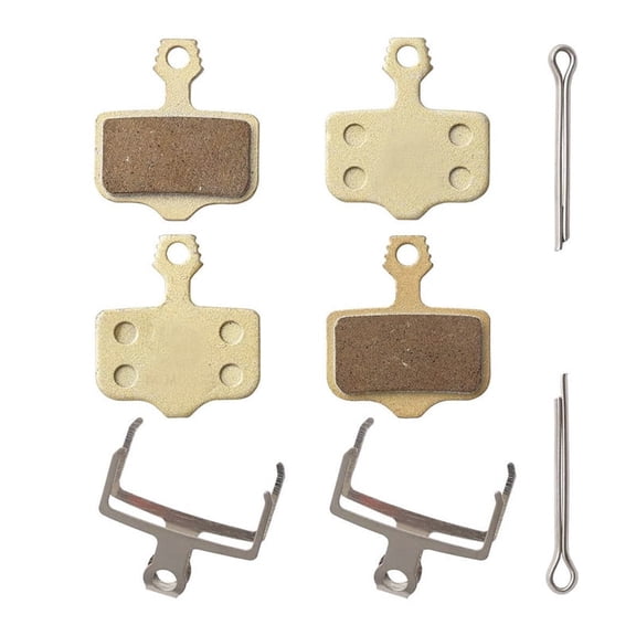 Bike Brake Pads Pack of 2 Pairs Sintered Metal E-bike Compatible with Sram / NUTT Brake