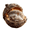 C, variant on 2D Flat Acrylic Woodland Animal Acorn Ornaments, Forest Theme Hanging Pendants, Festive Tree Decor for Indoor Home Party for Christmas, Winter & New Year Holiday Celebrations