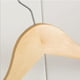 thumbnail image 5 of 10 / Perchas de con Muescas Antideslizantes con Clips para Adultos Y de Resistencia Salvador Juego de perchas de madera unisex, 5 of 9