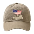 thumbnail image 2 of 250th Anniversary Hat A Gift Suitable For Men Fashion Hat, 2 of 6