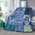 thumbnail image 2 of Boys 12th Birthday Gifts Ideas, Blue Happy 12th Birthday Blanket for Boys Girls, 12 Years Old Flannel Fleece Throw Blanket, Twelfth Birthday Gifts Ideas Decor for Teen Son Grandson Nephew, 55x70 Inch, 2 of 5