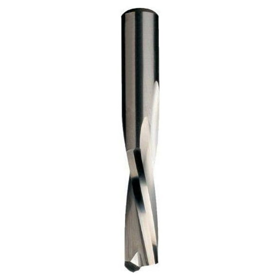 CMT 192.001.11 Solid Carbide Downcut Spiral Bit, 1/8-Inch Diameter by 2-Inch Length, 1/4-Inch Shank,Silver