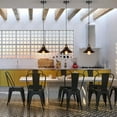 thumbnail image 3 of Black Iron Ceiling Pendants, Modern Industrial Style Pendant Lights with Adjustable Hanging Cord up to 120cm for Restaurant and Bar Applications, 3 of 5