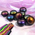 thumbnail image 2 of Sombra de ojos camaleón con purpurina metálica, paleta de sombras de ojos en polvo, pigmento profesional, maquillaje de ojos, fiesta, escenario, mujeres, cosmético qym unisex, 2 of 2