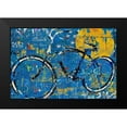 thumbnail image 2 of Thetford, Daryl 18x13 Black Modern Framed Museum Art Print Titled - Blue Graffiti Bike, 2 of 5