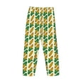 thumbnail image 3 of Vsdgher Corn 8 Print Mens Pajama Pants Sleep & Lounge Pants, PJ Bottoms With elastic waistb and Pockets, 3 of 5