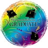 Unique Large Graduate Scroll Inflatable Packaged Mylar 18" Foil Balloon