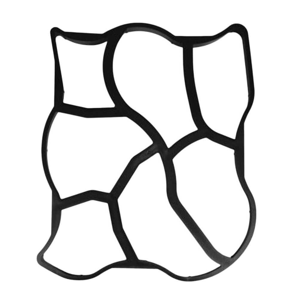 COOLL 60cmx50cm Irregular Pavement Mold DIY Paving Cement Brick