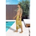 thumbnail image 2 of HAPPY BAY Men's Swim Trunk Swimsuits Sarong Pareo Beach Wrap One Size Tawny, Palm Tree Summer Vacation Party, 2 of 3