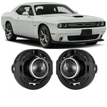 Fog Light for 2015-2021 Dodge Challenger Projector Front Bumper Lamps Clear Lens