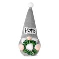 thumbnail image 1 of Lovely Valentines Day Couple Ornament Handmade Scandinavian Decor Faceless Dolls Soft Knitted Hat 1 PC, 1 of 4