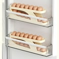 thumbnail image 2 of KMSS Egg Holder Automatic Rolling Kitchen Egg Organizer Eggs Dispenser for Fridge Side Door (1/2pcs), 2 of 6