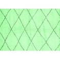 thumbnail image 1 of Ahgly Company Indoor Rectangle Solid Emerald Green Modern Area Rugs, 5' x 7', 1 of 4