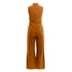 thumbnail image 5 of Conjuntos de dos piezas para mujer para el verano 2025: camiseta sin mangas con cuello alto y pantalones cortos. Chándal deportivo, XS-XXL., 5 of 6