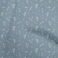 thumbnail image 1 of oneOone Cotton Poplin Dusty Blue Fabric Florals Fabric For Sewing Printed Craft Fabric By The Yard 42 Inch Wide, 1 of 6