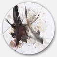 thumbnail image 2 of Designart - Artistic Splash' Landscape Circle Metal Wall Art, 2 of 4