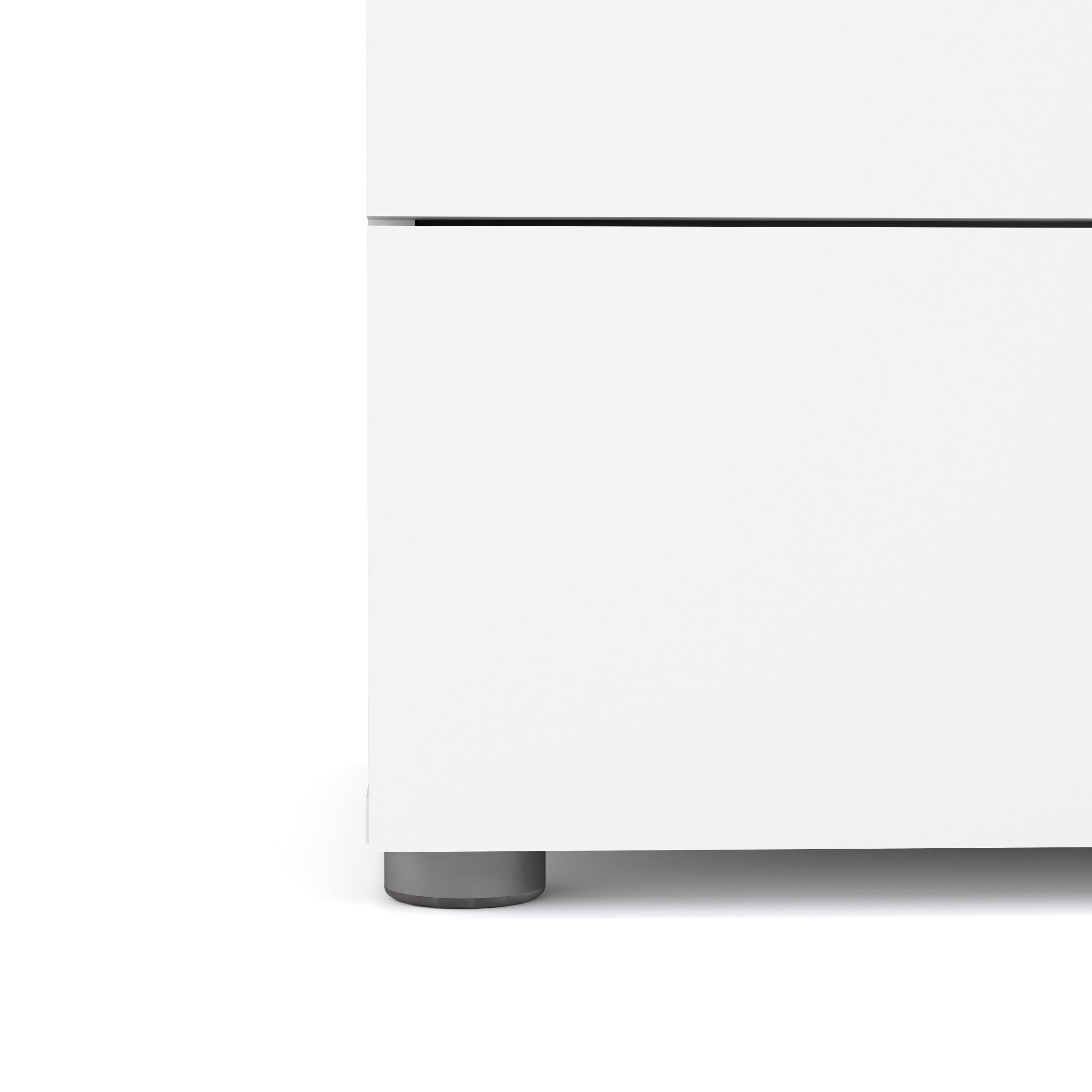 Tvilum Loft 8 Drawer Double Dresser for Adults, White
