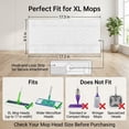 thumbnail image 6 of 50Pcs XL Dry Sweeping Cloths for Sweeper XL Mop -Disposable X-Large Pet Dry Mop Refill - Multi-Surface Dry Cloth Refills for Floor Cleaning (Mop is not Included), 6 of 6