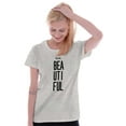 thumbnail image 3 of You Beautiful Pretty Gorgeous Sweet Womens Slim Fit Graphic Tee Brisco Brands M, 3 of 5