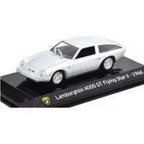Lamborghini 4000GT Flying Star (1966) 1:43 scale diecast model car in Silver by Ex Mag