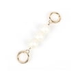 thumbnail image 2 of Cinturón de perlas de lujo Accesorios para bolsos pequeños Perla de imitación blanca Decoración universal para el día de San Valentín Regalos de cumpleaños para mujeres Oro, 2 piezas Inevent AP004770-01, 2 of 6