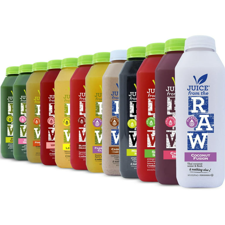 10-Day Cleanse Dinner N' Snack By Juice From The Raw® - Most Popular Juice  Cleanse To Lose Weight Quickly / Detoxify Your Body / 100% Raw Cold-Pressed  Juices (30 Total 16 Oz. Bottles) - Walmart.Com