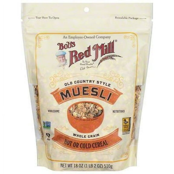 Pack of 2 - Bob's Red Mill Old Country Style Muesli, 18 oz