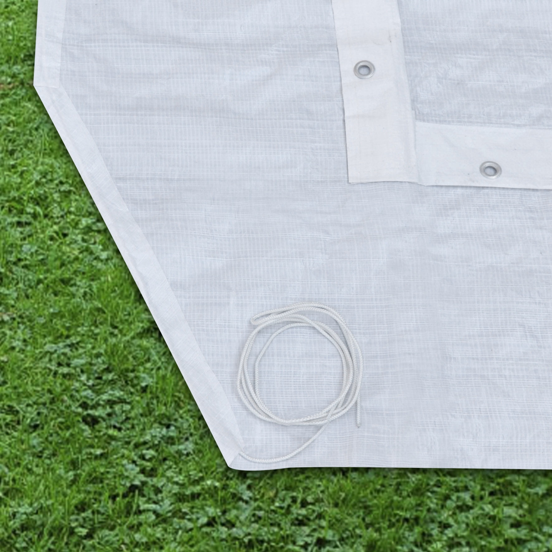 Sunny Canopy Cover 10√¢¬Ä¬ô L x 20√¢¬Ä¬ô W White Carport