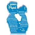 thumbnail image 1 of Placa Acrílica Yopyame Abrazo Padre e Hija 12x8x1.5 cm, 1 of 6