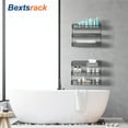 thumbnail image 6 of Bextsrack Set of 2 3 Tier Wall Spice Rack for Kitchen-Black, 6 of 6