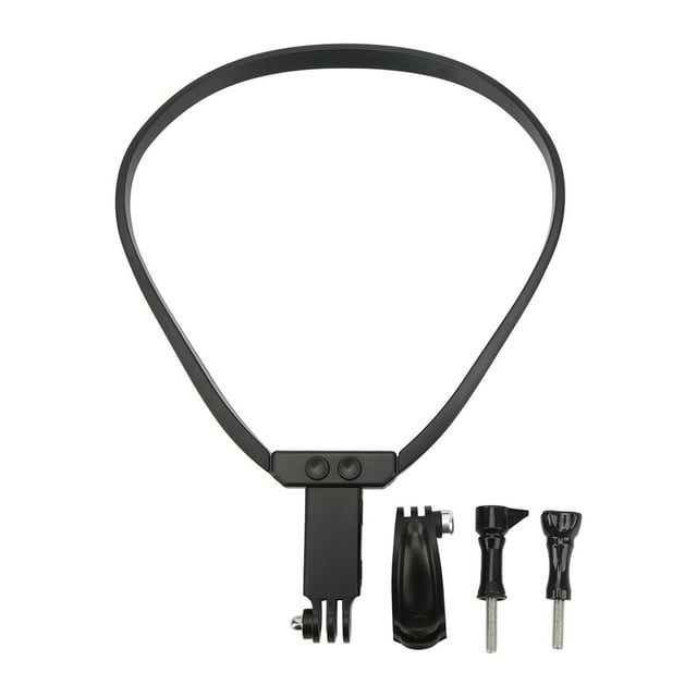 Support de Cou pour Selfie, Support de Cou pour Caméra Angle de Vision Ajustable Compatibilité Grand ABS Libérez Vos Mains Léger pour Diffusion en Direct